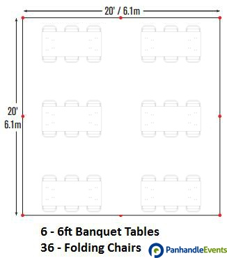 Tent Rental Seating Chart